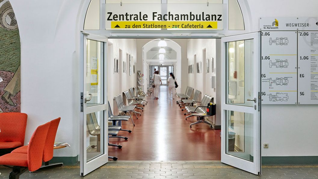 Flurgalerie Zentrfachambulanz Flurgalerie Zentrfachambulanz