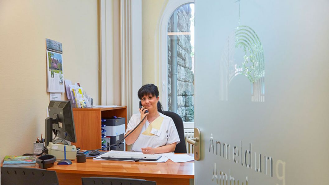 Patientenaufnahme Patientenaufnahme
