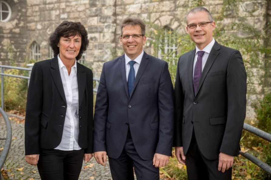 vlnr: Heike Tausch | Johannes Brumm | Dr. Michael Ludwig Unser Direktorium