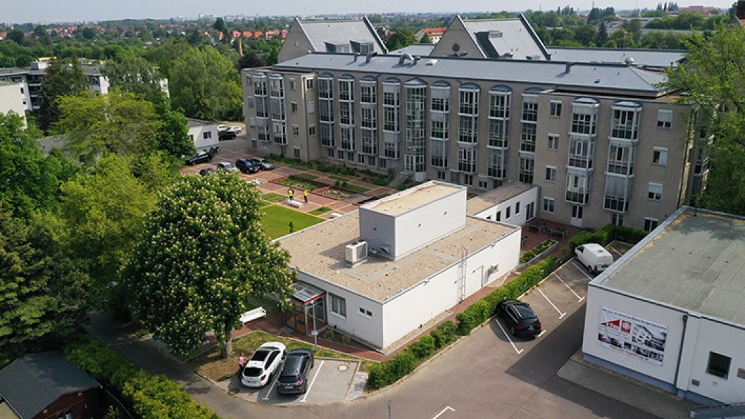 Luftbild Krankenhaus Luftbild Krankenhaus