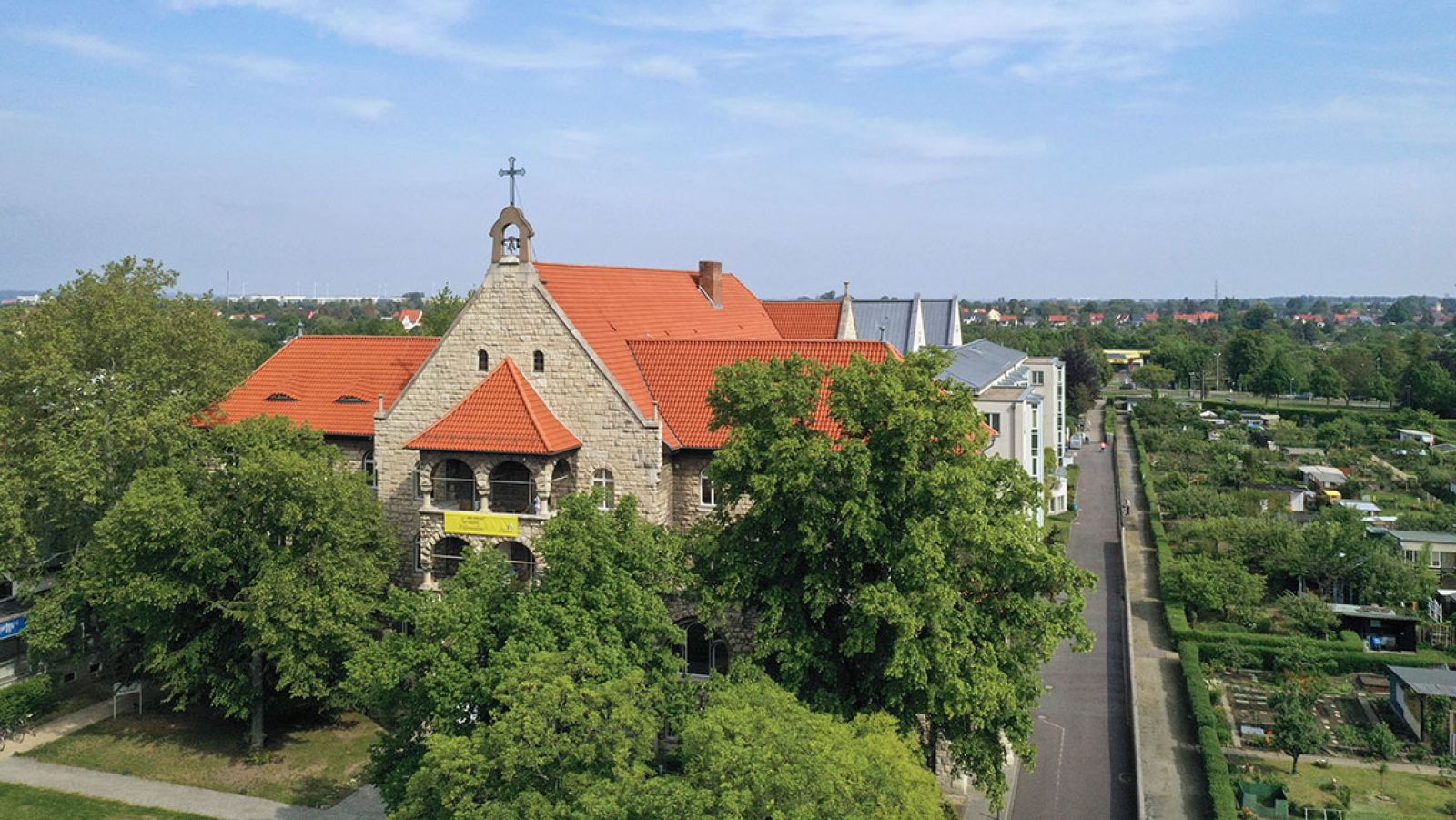 Luftbild St. Marienstift