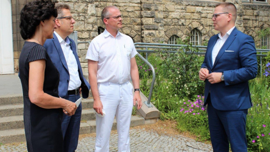 Besuch_Tino_Sorge Tino Sorge im Gespräch mit dem Direktorium des St. Marienstiftes