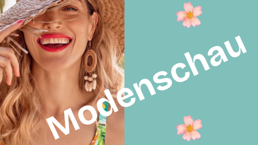 sommerlich-freundliche Einladung zur Modenschau für Frauen nach Brustoperationen